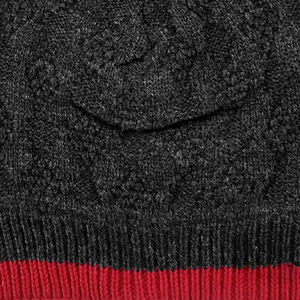 Venta caliente de lana de invierno Jacquard Gorros Gorra Diseño de logotipo personalizado Diferentes colores para uso en exteriores-Precio al por mayor - Product Image 6