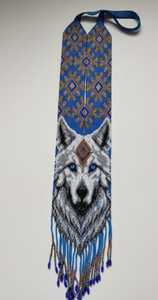 Colliers de chaîne de chandail de luxe perlés de graine de perle d'eau douce de tungstène sur mesure avec des modèles complexes et des couleurs vibrantes - Product Image 6