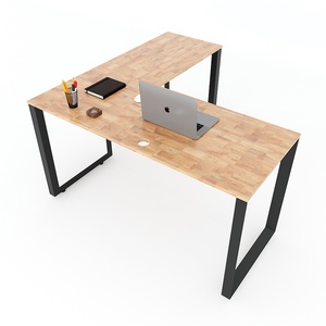 ขาโต๊ะเหล็กสแตนเลสทรงตัวแอล ขนาด 140x140 ซม. พร้อมระบบประกอบ Trian II สำหรับใช้ในบ้าน สำนักงาน-ดีไซน์อุตสาหกรรม - Product Image 3