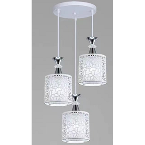 Moderna lampada a sospensione nordica per soggiorno sala da pranzo interno 3D stampato elegante Design del soffitto con temperatura di colore 3000K