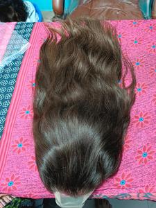 Peluca frontal rizada 4x4 con encaje, cabello humano indio crudo, textura 4C, cabello auténtico Natural duradero suave para mujeres - Product Image 5