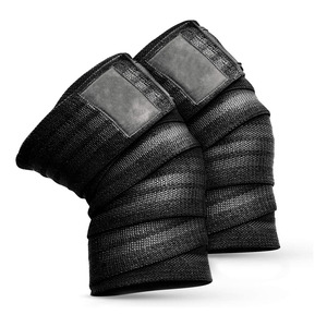 Vente chaude Flexible Néoprène Genouillère Soutien Haltérophilie Compression Bandage Genouillères - Product Image 1