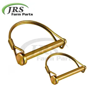 Safety Locking Pin Square Type Linch D Shape Golden Zinc Plated Factory Cheap Price Wholesale Product