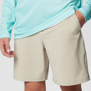 Servicio OEM para Compradores al por Mayor, Pantalones Cortos Casuales para Hombre de Color Sólido con Diseño de Logotipo Personalizado, Corte Regular, Precio al por Mayor con Cierre de Botón - Product Image 4