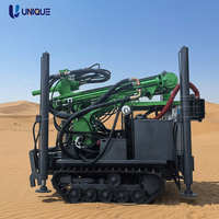 Mini-foreuse diesel compacte fabriquée en Chine pour puits d'eau, machine de forage de puits profonds de 120m, 160m, 180m pour l'irrigation des terres agricoles