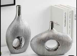 Vase à fleurs sur pied en métal martelé doré de luxe en gros, vase moderne artisanal en aluminium, centre de table de mariage, décoration de hall d'hôtel - Product Image 5