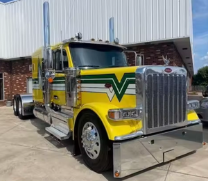 Ready To Ship 2020 2022 Peterbiltt 589 <b>Sleeper</b> Semi Truck - 72" 18 Speed Manual Flat Top <b>Sleeper</b> Used Truck with Warranty - Product Image 1