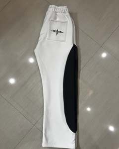 Pantalones de Felpa de Algodón de Alta Calidad, 380 g/m², Corte Acampanado, Casuales, Invernales, Transpirables, Ecológicos, Cintura Alta, con Cordón Ajustable - Product Image 6