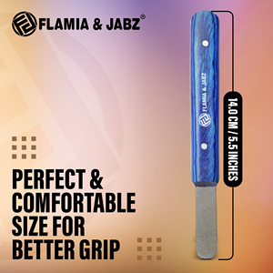 Peine ecológico de alta calidad para el cuidado del perro Durable Acero inoxidable Elegante madera Pet Metal Flamia & Jabz - Product Image 4