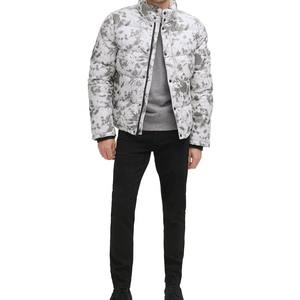 Doudoune Hommes Brillant Doudoune Hommes Dos Bulle Vestes & Manteaux En Gros Hiver pour Hommes Stand Casual Tricoté - Product Image 4