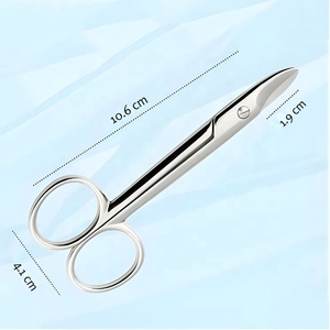 Stainless Steel Toenail Scissors Heavy Duty Precision <b>Nail</b> Trimming <b>Tool</b> for Thick <b>Nails</b> Manicure Pedicure Use - Product Image 1