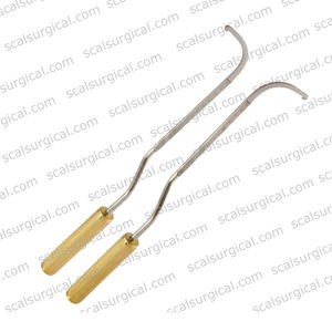 Ensemble de dissection de la poitrine Agris Dingman, 2 pièces, droite et gauche, 35 cm, graduées - Product Image 3