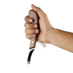 Herramientas duraderas para herradores, cuchillo de pezuña reutilizable, pinzas para caballos equinos de acero al carbono para animales de granja y cabras, pinzas para herradores de cabras y caballos - Product Image 1