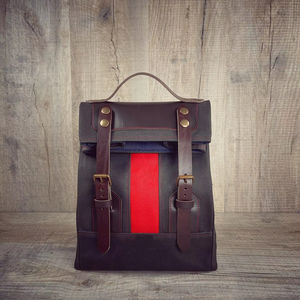 Bolsa de almuerzo de Estilo Vintage personalizada bolsa de lona encerada de diseñador para trabajadores 2017 - Product Image 1