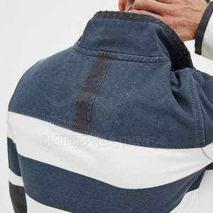 <b>Men's</b> <b>Half</b> <b>Zip</b> Winter <b>Sweatshirts</b> Fashion Wear in Solid Colors Plain Dyed Summer Wear Made in Pakistan - Product Image 6