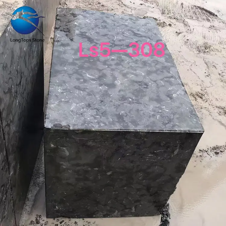 Toptan koyu Emperador mermer bloklar doğal mermer taş ocağı doğrudan fabrika siyah kahverengi mermer blok