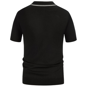 Polos de manga corta unisex de estilo retro con impresión personalizada de mezcla de LICRA y poliéster para hombre al por mayor, Polo informal para hombre - Product Image 2