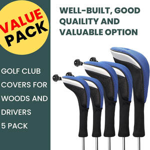 Funda protectora para cabeza de palo de golf, construcción de tela suave para protección del palo y adecuada para viajes - Product Image 2