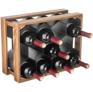 ใหม่ส่วนบุคคลไม้ขวดไวน์ผู้ถือสําหรับห้องครัวตกแต่งบ้านโต๊ะรับประทานอาหารแชมเปญไวน์ผู้ถือชั้นวางบาร์ - Product Image 6