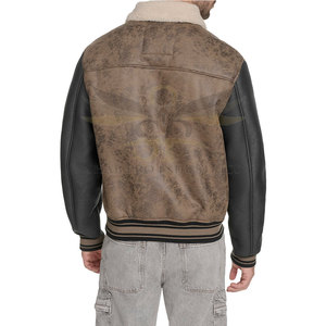 Veste Letterman cousue de haute qualité Veste Letterman confortable à porter à la mode Veste Letterman avec logo personnalisé - Product Image 4