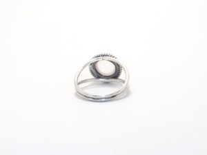 Women's Boho <b>Statement</b> <b>Ring</b> Natural Rose Quartz Gemstone Set in Solid Sterling Silver Wedding Occasion Wholesale - Product Image 6