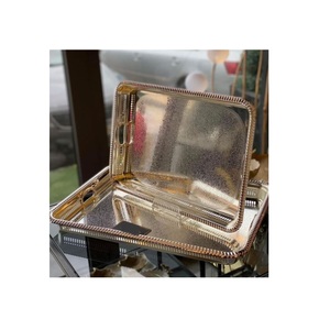 บ้านโรงแรมซัพพลายเออร์Elegant Designerถาดเสิร์ฟอาหารVINTAGE Home Decorถาดเก็บอาหาร - Product Image 3