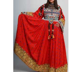Nueva última llegada mujeres hechas a mano estilo bohemio afgano vestidos vintage en todos los tamaños y colores personalizables - Product Image 4
