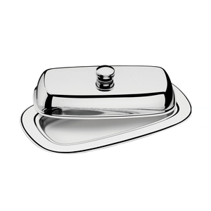 Beurrier en acier inoxydable Nouvelle mode Plat à beurre rectangulaire parfait Restaurant Vente chaude Beurre en acier inoxydable - Product Image 1