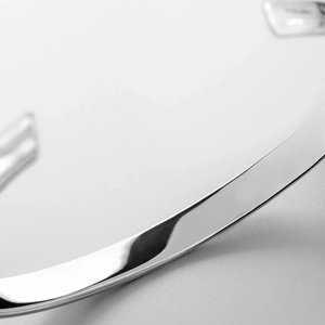 EManco <b>Stainless</b> <b>Steel</b> Polished C-Shape Design 6MM Fashion Cuff <b>Bracelets</b> - Product Image 6