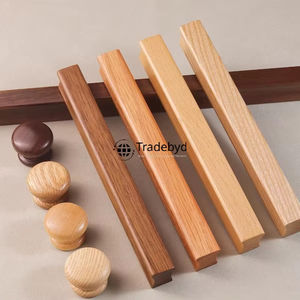 Tradebyd Premium Boutons de tiroir en bois Poignées artisanales pour une décoration de meubles élégante - Product Image 1
