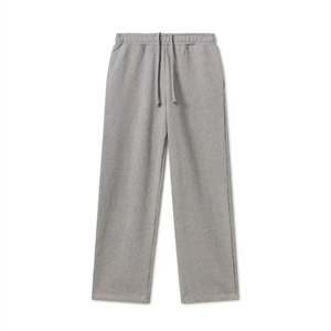 Pantalon de jogging évasé en molleton de coton vintage décontracté personnalisé pour homme, 100 % coton épais - Product Image 1
