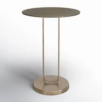 Table d'appoint de luxe moderne en bois blanc avec plateau en bois et structure en métal, meubles de salon, table basse et table de chevet