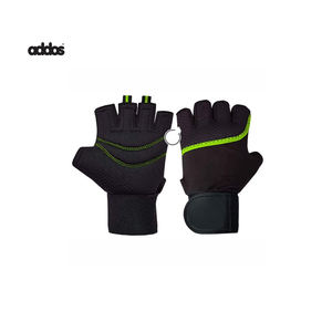 Gants de fitness en cuir pour hommes et femmes avec support de poignet pour les entraînements croisés et l'haltérophilie - Product Image 2