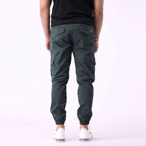 Pantalones cargo de cintura alta para hombre, diseño multibolsillo, ropa de trabajo informal duradera, pantalones cargo, proveedor mayorista de fábrica - Product Image 3
