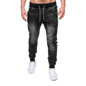 Latest Design Customized Logo High Quality New Arrival OEM ODM Denim Material Men Denim <b>Pant</b> Color - Product Image 4