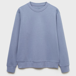 Sudadera personalizada de alto lujo para hombre, ropa de calle de cuello redondo de algodón con cuello simulado, sudaderas y sudaderas para hombre - Product Image 4