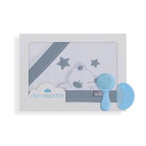 Parure de lit 3 pièces en coton 100% tissé avec motif de personnage - Modèle Viggo pour drap de bébé - Product Image 1