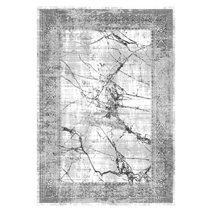 <b>RUGS</b> DEPOT LXDP-1013 Wholesale Grey Silver Traditional Oriental Digital Printed Machine Washable Chenille Area <b>Rug</b> <b>Non</b> <b>Slip</b> - Product Image 1