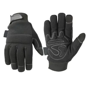 Custom logo Factory Made Low Price Best Quality Leather Work Gloves Anti-Cut Working Gloves For Sale