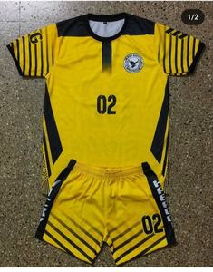Conjunto de Uniforme de Fútbol para Entrenamiento Deportivo, Diseño Sublimado de Última Generación, Fabricado en Francia - Product Image 2