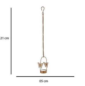 เชิงเทียนโลหะแบบแขวนประดับ,เชิงเทียนมีหลายสีสำหรับตกแต่งบ้านและสำนักงานงานแต่งงานงานเลี้ยง - Product Image 5