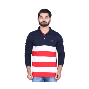 Manches longues élégantes pour t-shirt pour homme, design coupé et cousu, style décontracté chic, 100% coton respirant et anti-boulochage - Product Image 4