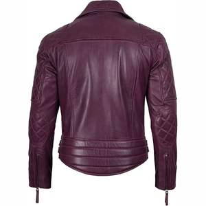 Gran oferta de alta calidad 2025, chaqueta de cuero sintético para hombre, y cremalleras Clips, decoración, chaquetas brillantes de estilo fresco para hombre - Product Image 3