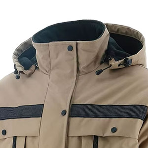 Chaqueta Acolchada Unisex de Cuello Mao de Calidad Profesional, Abrigo Casual con Cremallera, Cálido y Cortavientos para Invierno, Talla Personalizada, Hecho en Pakistán - Product Image 3