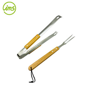 Ensemble d'outils de barbecue 9 pièces avec sac de transport pour le Camping - Product Image 4