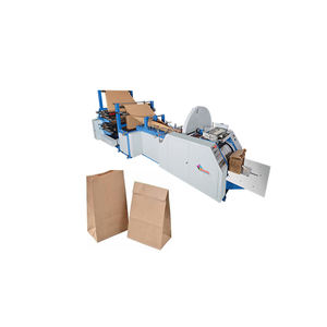 Máquina para fabricar bolsas de papel Kraft completamente automática con estampado de bolsas de alimentos con fondo en V - Product Image 1