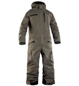 Traje de esquí de invierno para hombre, monos de esquí cálidos, traje de esquí, conjunto de Snowboard impermeable para exteriores, chándal de poliéster 100% hecho a medida para hombre - Product Image 5