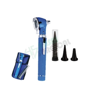 High Quality Manual Metal Medical Home Doctor Ent Ear Care <b>Fibre</b> <b>Optic</b> Otoscope with <b>Light</b> - Product Image 2