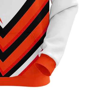 Sweat-shirt sublimé sur mesure, sweat-shirt en polaire polyester uni, sweat-shirt à capuche, vêtements de sport pour la salle de sport, sweat-shirt à capuche pour hommes - Product Image 6