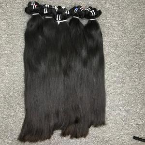 100% brut vierge vietnamien droite cheveux humains naturelle droite extension de cheveux humains pour les femmes noires produit de perruque - Product Image 2